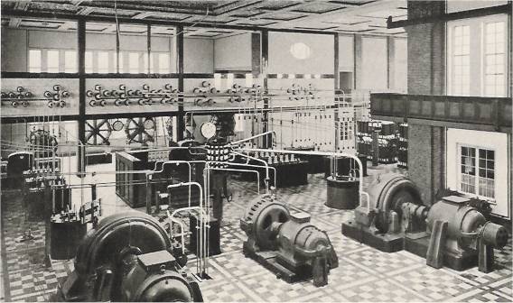 Maschinensaal Nauen, Stand 1924  [2]