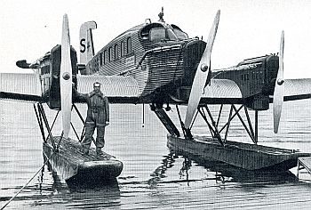 Junkers G 24 'Upland' mit dem Piloten Nilsson [3]